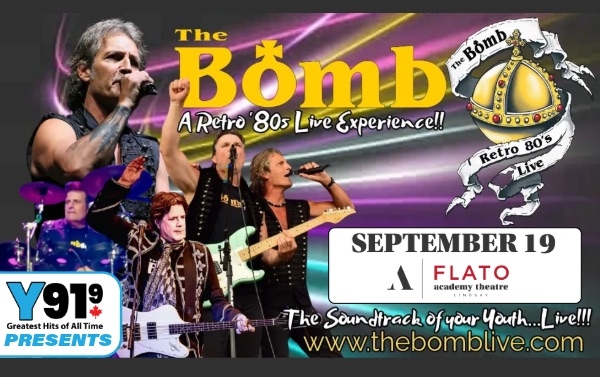 Y91 Presents The Bomb – A Retro ‘80s Live Experience